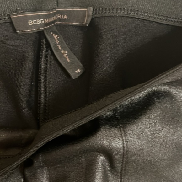 BCBG Leather Leggings - Picture 3 of 4